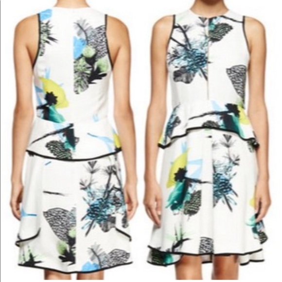 Proenza Schouler Ikebana Floral Peplum Dress - Picture 5 of 11